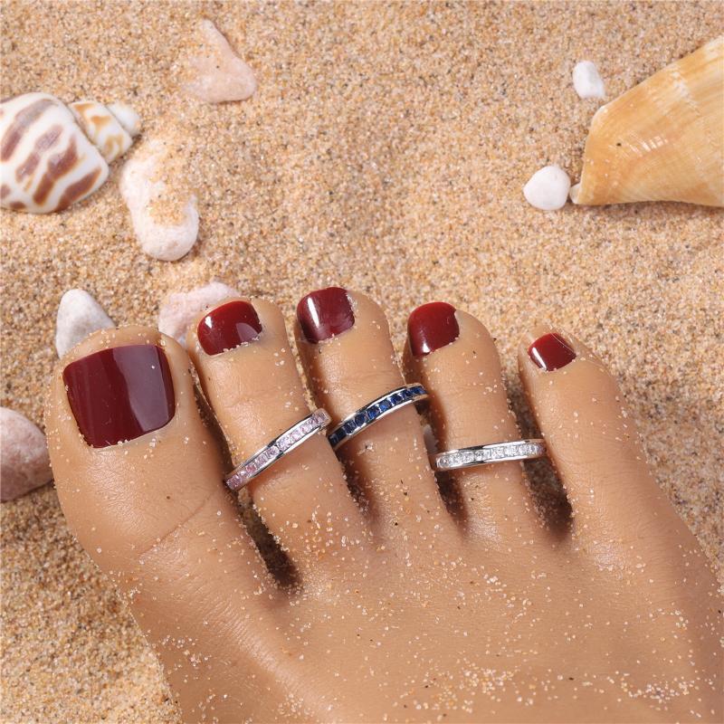 Body Jewelry Rings - Women's Adjustable Copper Toe Rings Cute