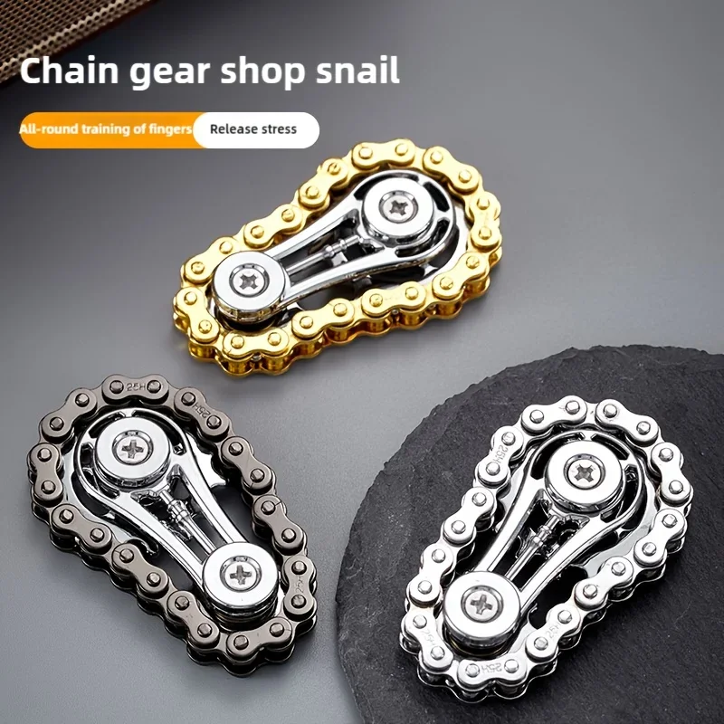 Body Jewelry Back - New Sprockets Flywheel Fingertip Gyro Fidget