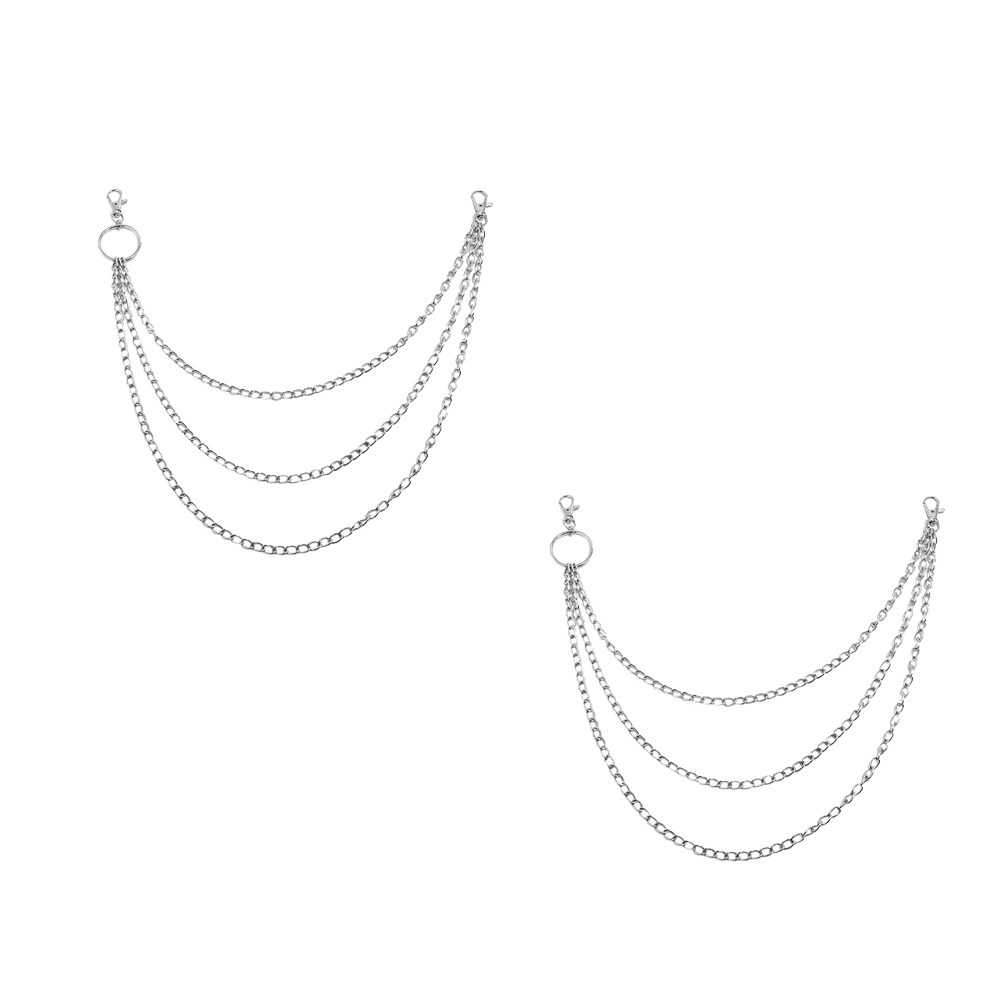 1Pcs Trousers Chain Metal 3 La - Body Jewelry Universe ulasan dan harga