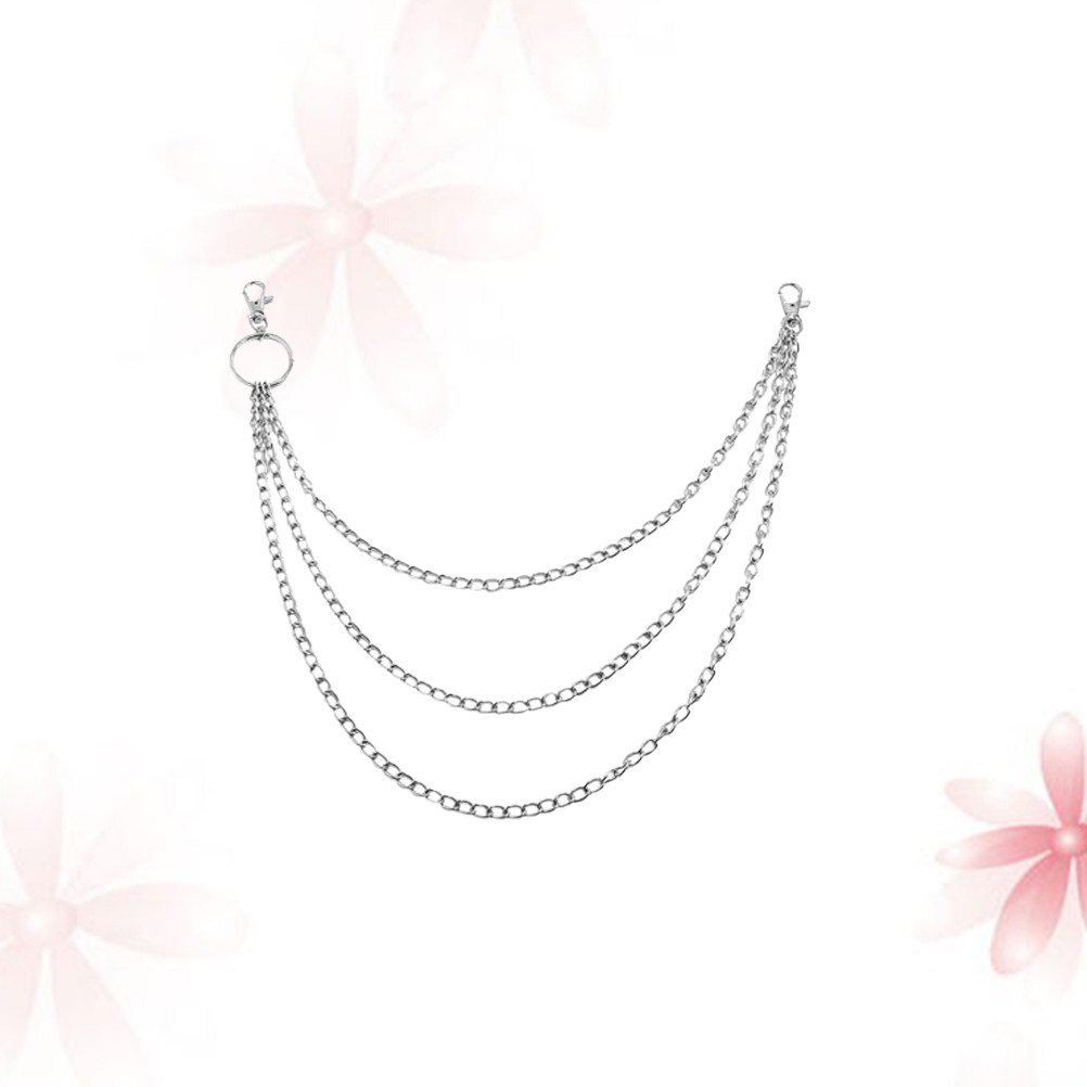 1Pcs Trousers Chain Metal 3 La - Body Jewelry Universe ulasan dan harga