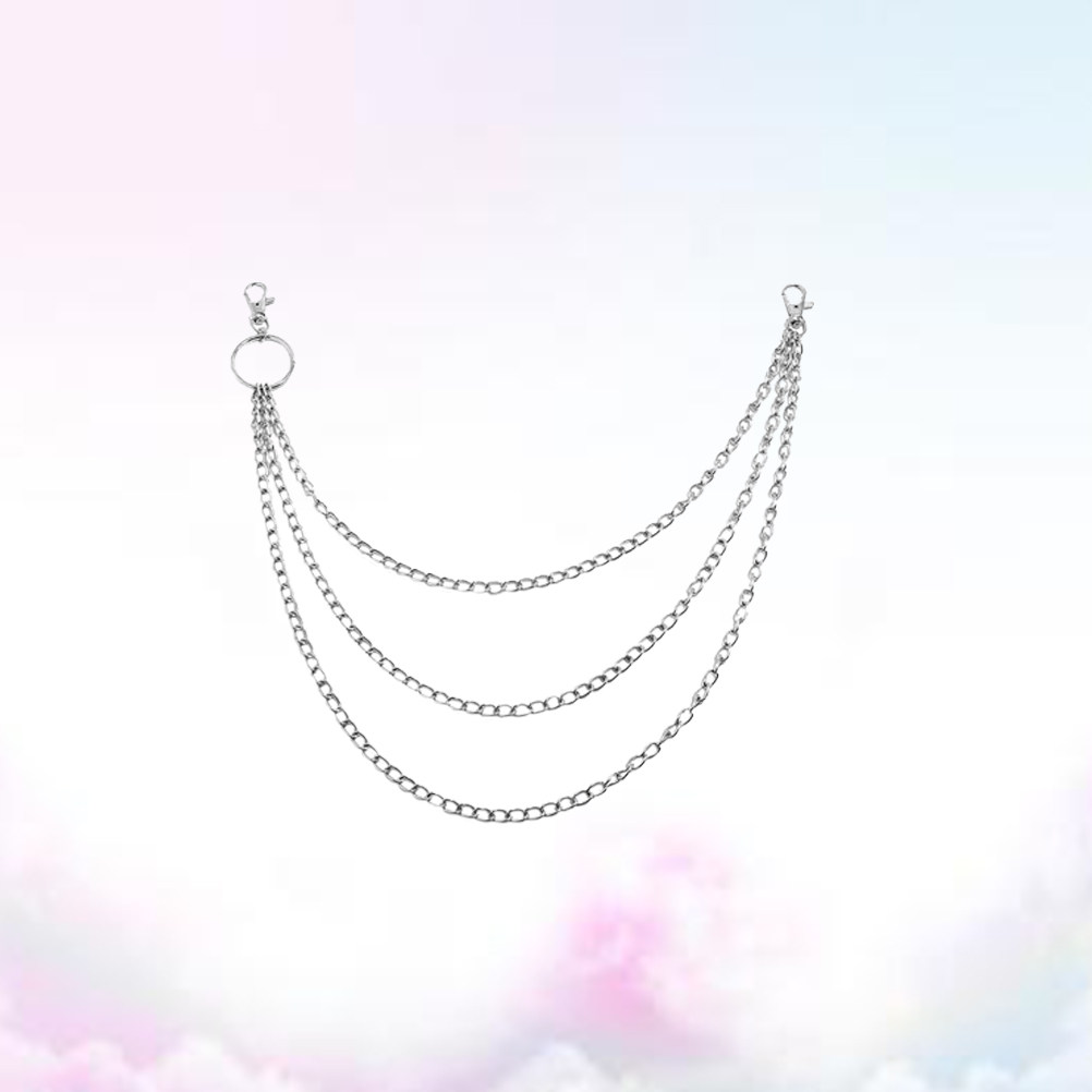 1Pcs Trousers Chain Metal 3 La - Body Jewelry Universe ulasan dan harga