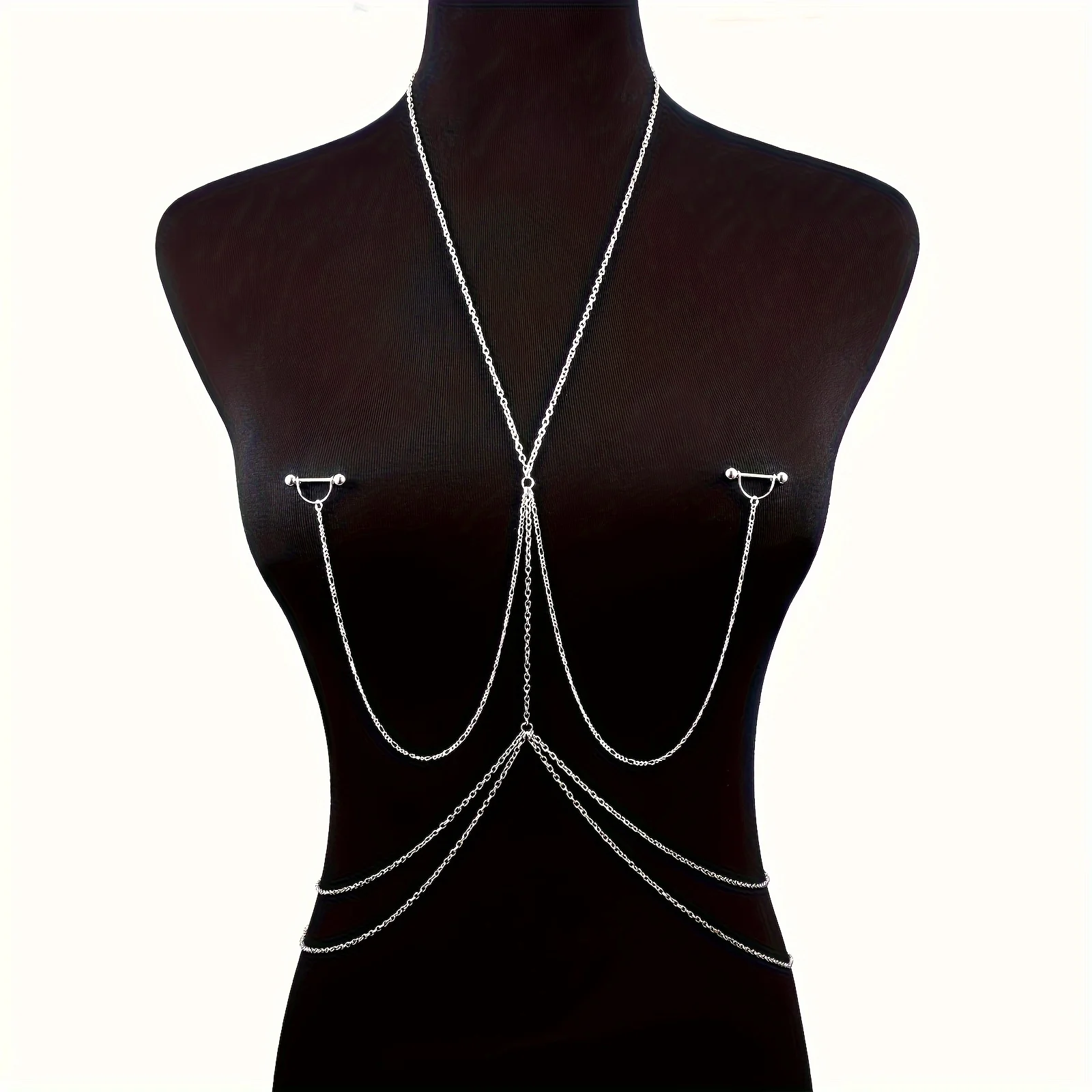 1pc  Elegant & Sexy Body Chain - Body Jewelry Rings ulasan dan harga