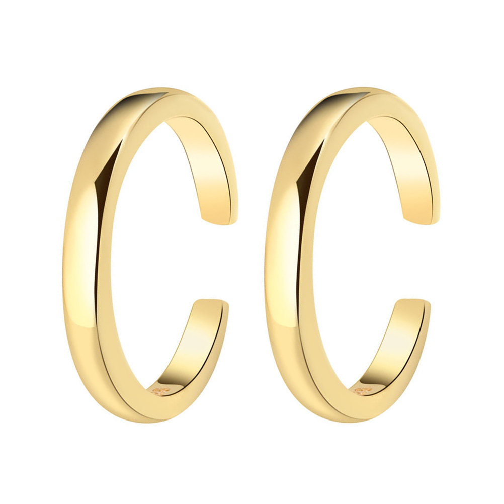 2Pcs Adjustable Open Rings for - Body Jewelry Rings ulasan dan harga