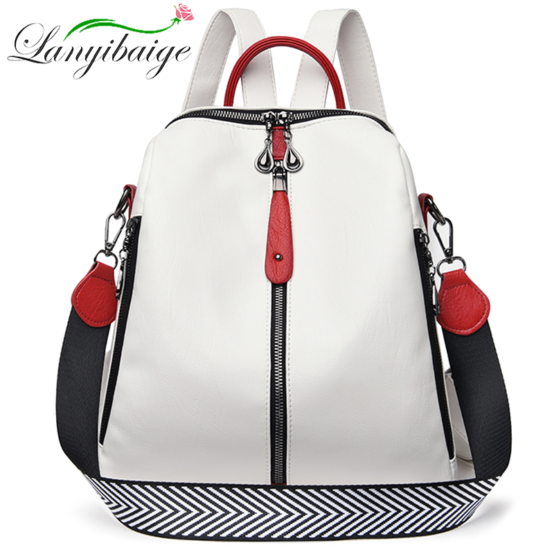 Fashion Backpack Women Soft Le - Body Jewelry Back ulasan dan harga