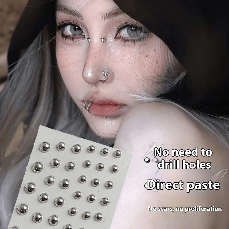 321pcs Non Piercing Lip Studs  - Body Jewelry Rings ulasan dan harga