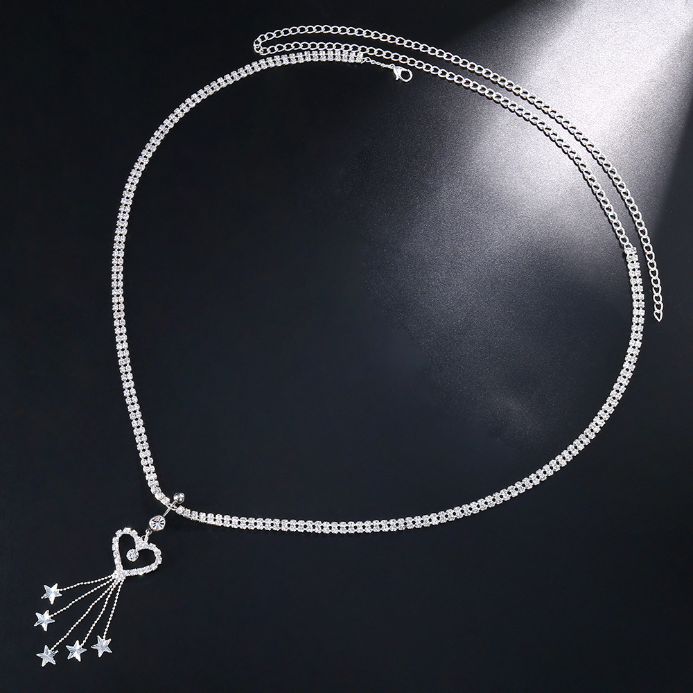 GLAMing Boho Heart Dangle Rhin - Body Jewelry Rings ulasan dan harga