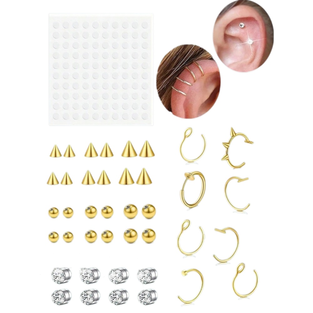 Fake Nose Rings Fake Septum Fo - Body Jewelry Rings ulasan dan harga