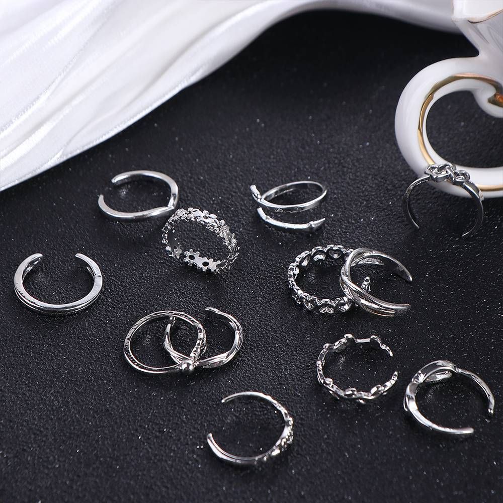Heart Shape White Copper Open  - Body Jewelry Rings ulasan dan harga