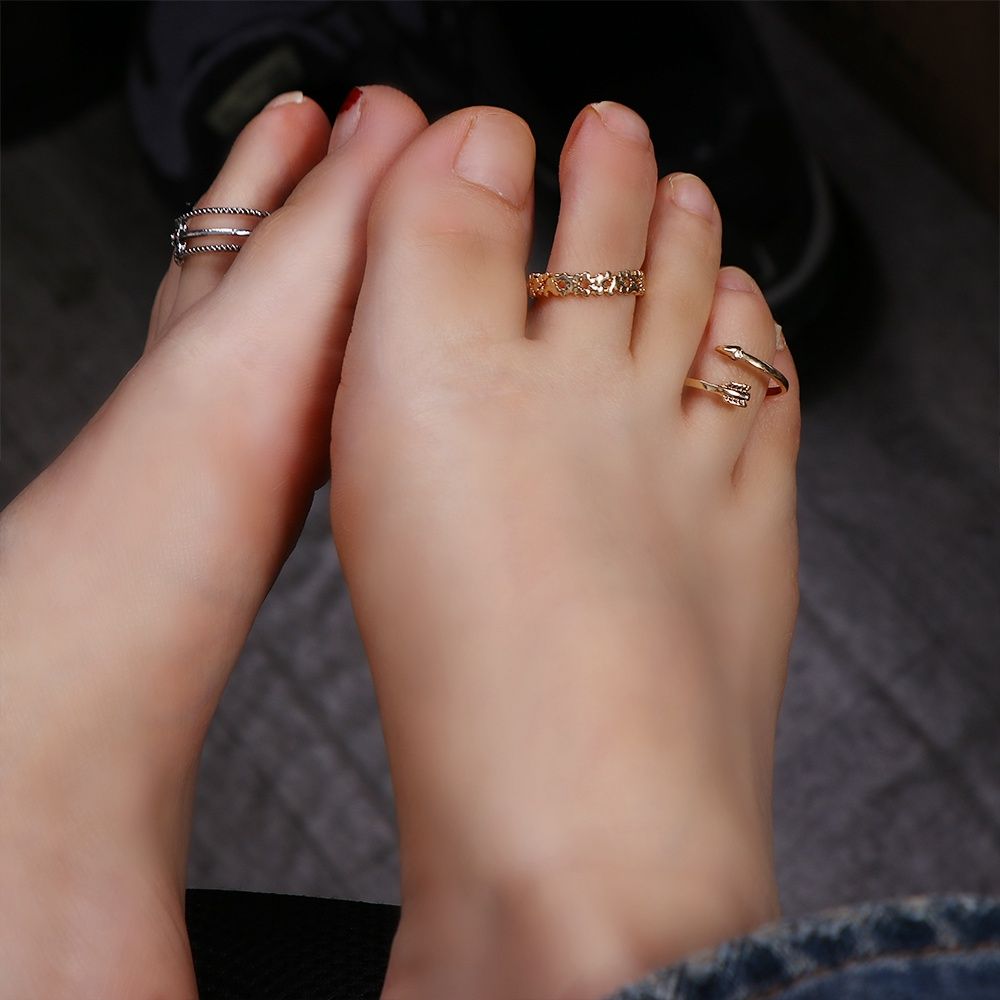 Heart Shape White Copper Open  - Body Jewelry Rings ulasan dan harga